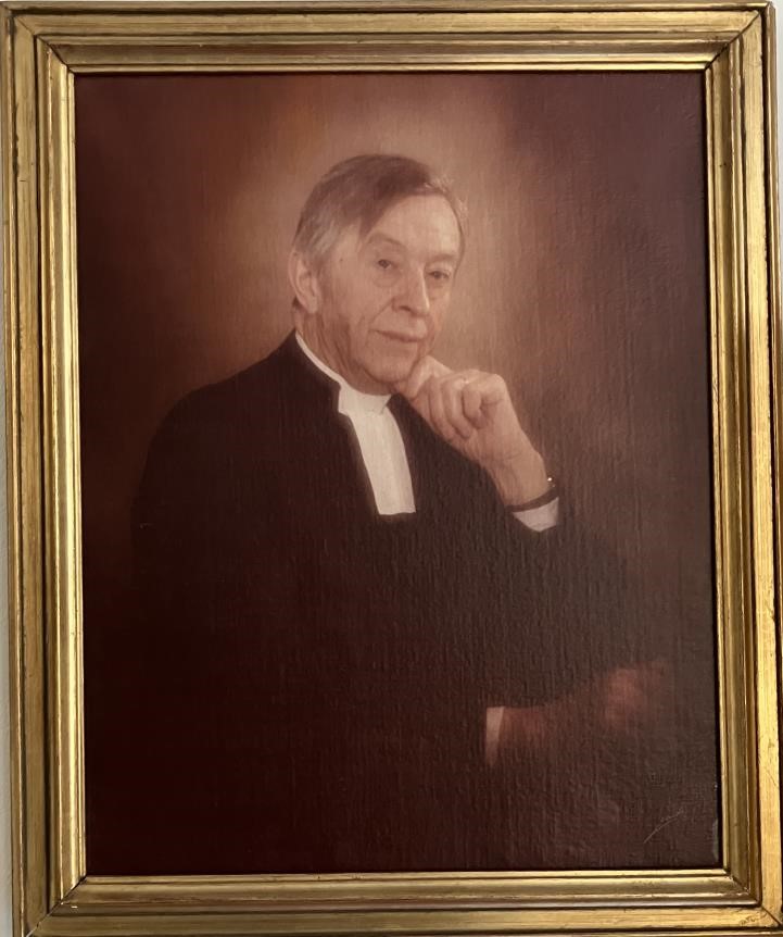 En fundersam präst.