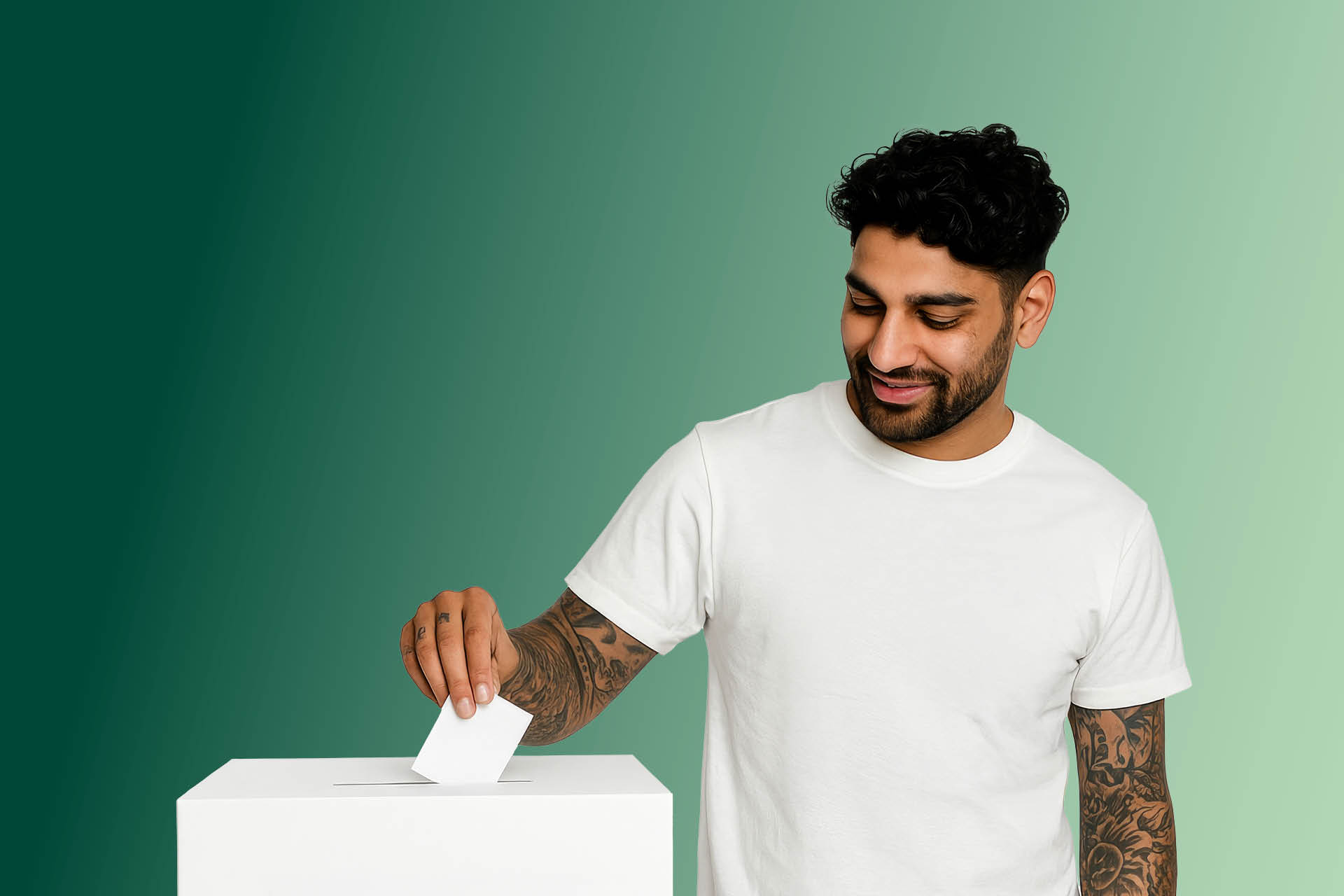 Kille som röstar i kyrkovalet 2025