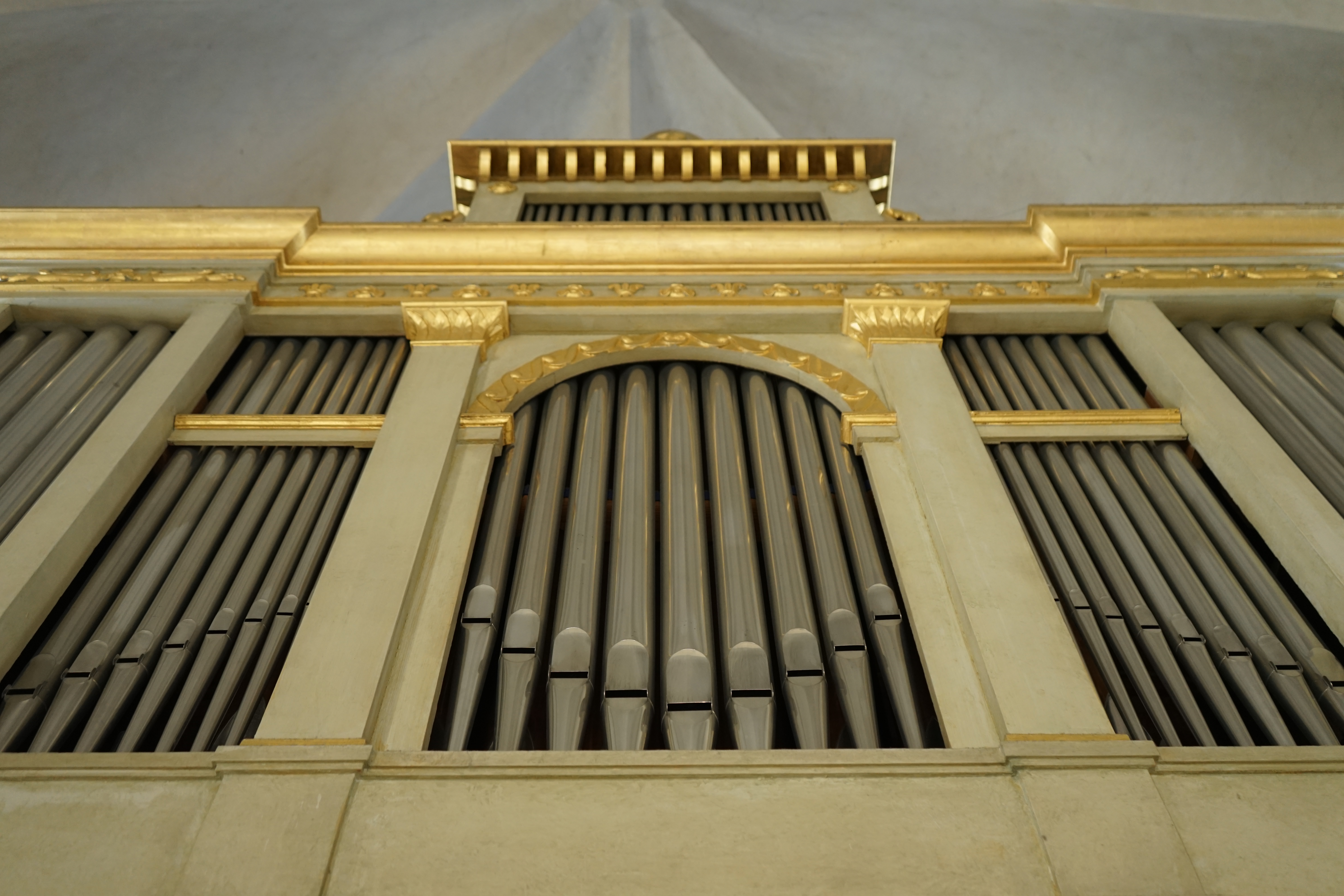 Orgeln i Österåkers kyrka.