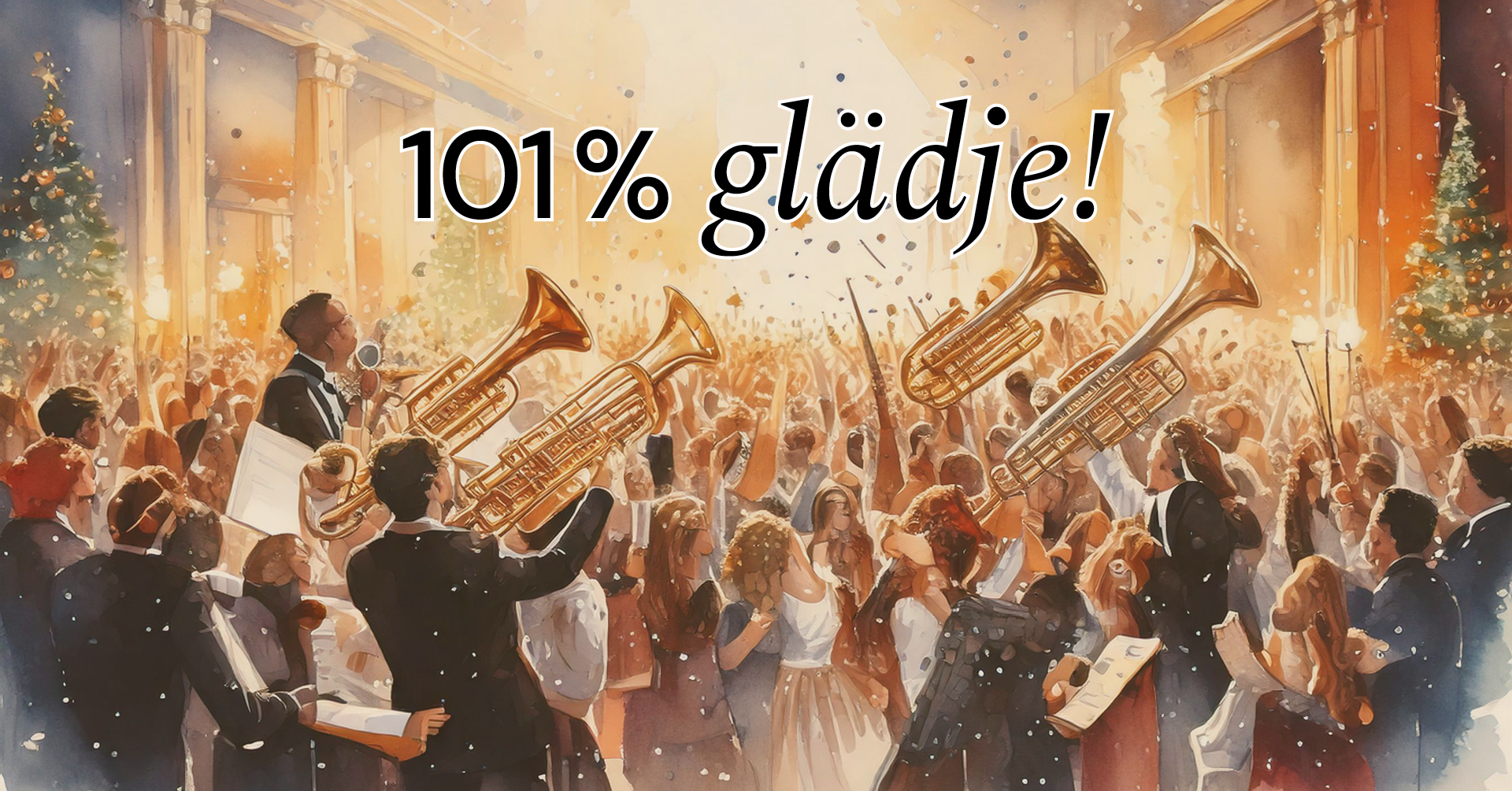 101 % glädje