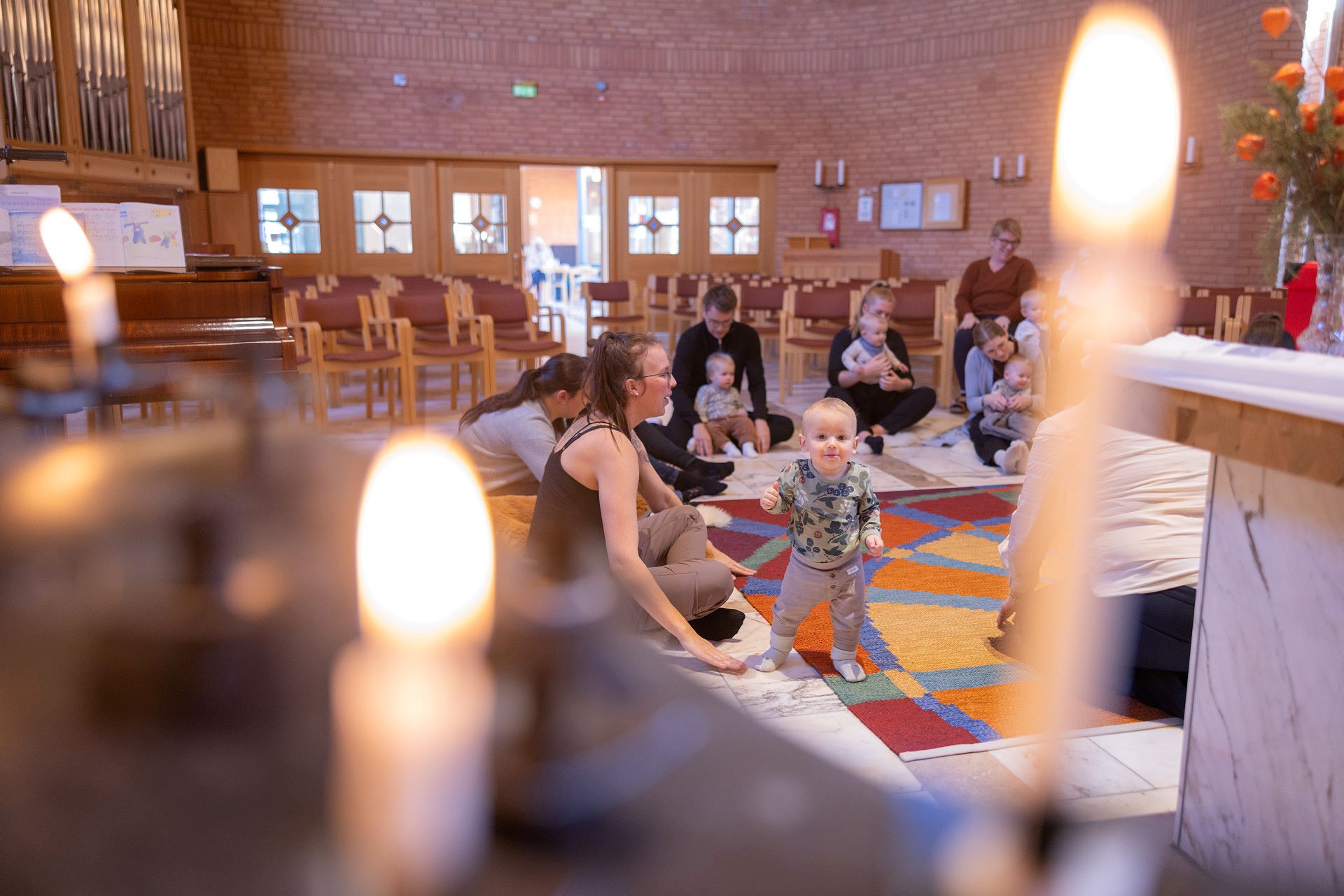 Öppen förskola i Sankt Johannes kyrka i Skövde