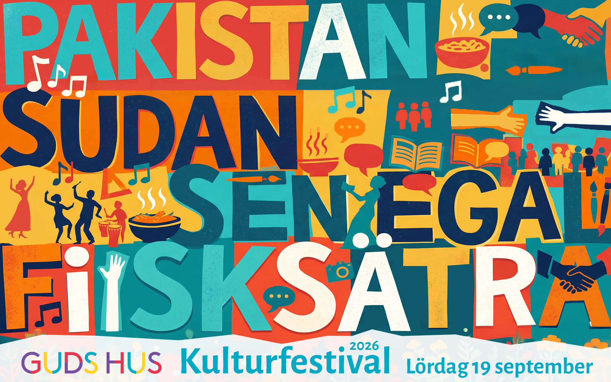 affischbild till kulturfestival