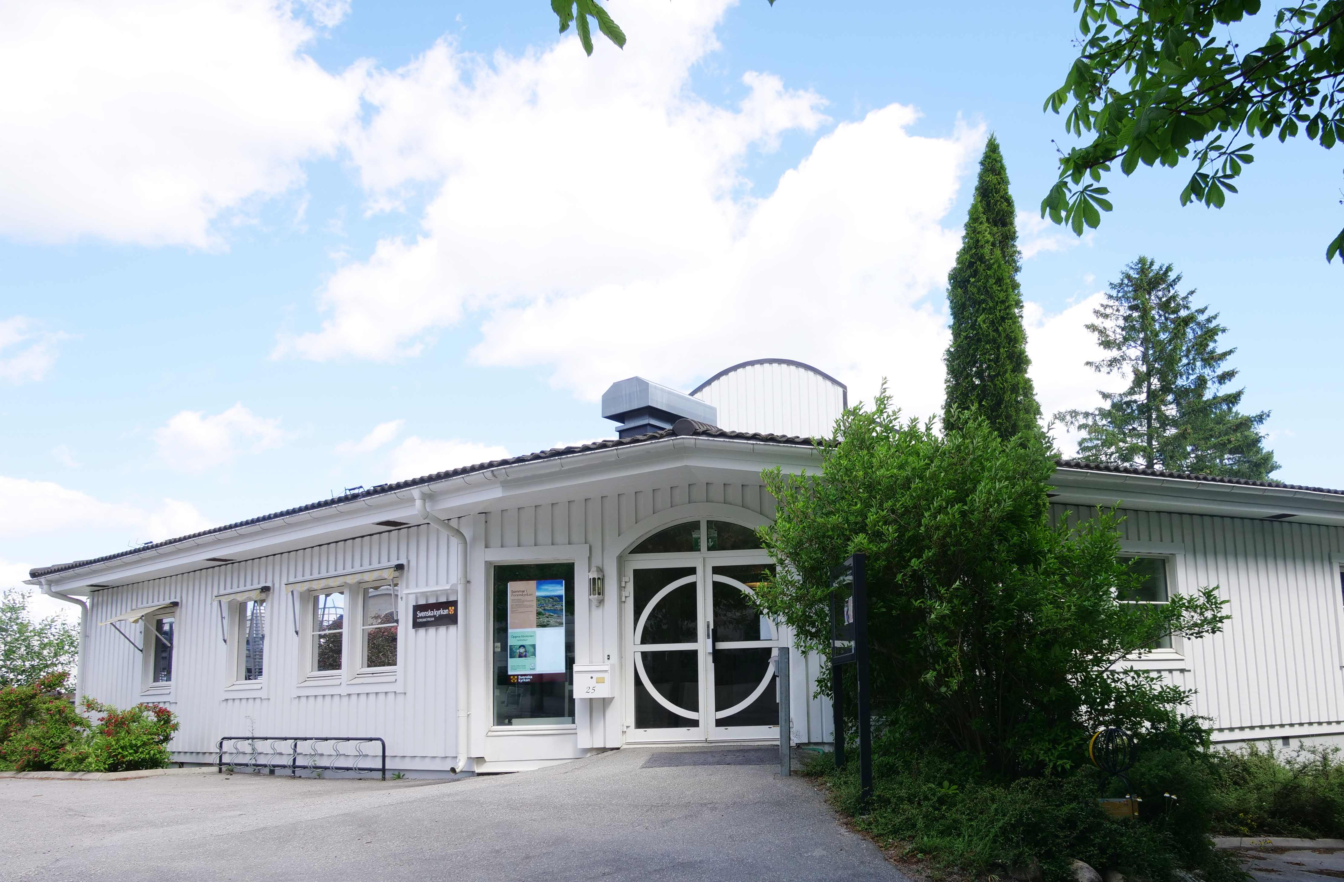 Forumkyrkans framsida