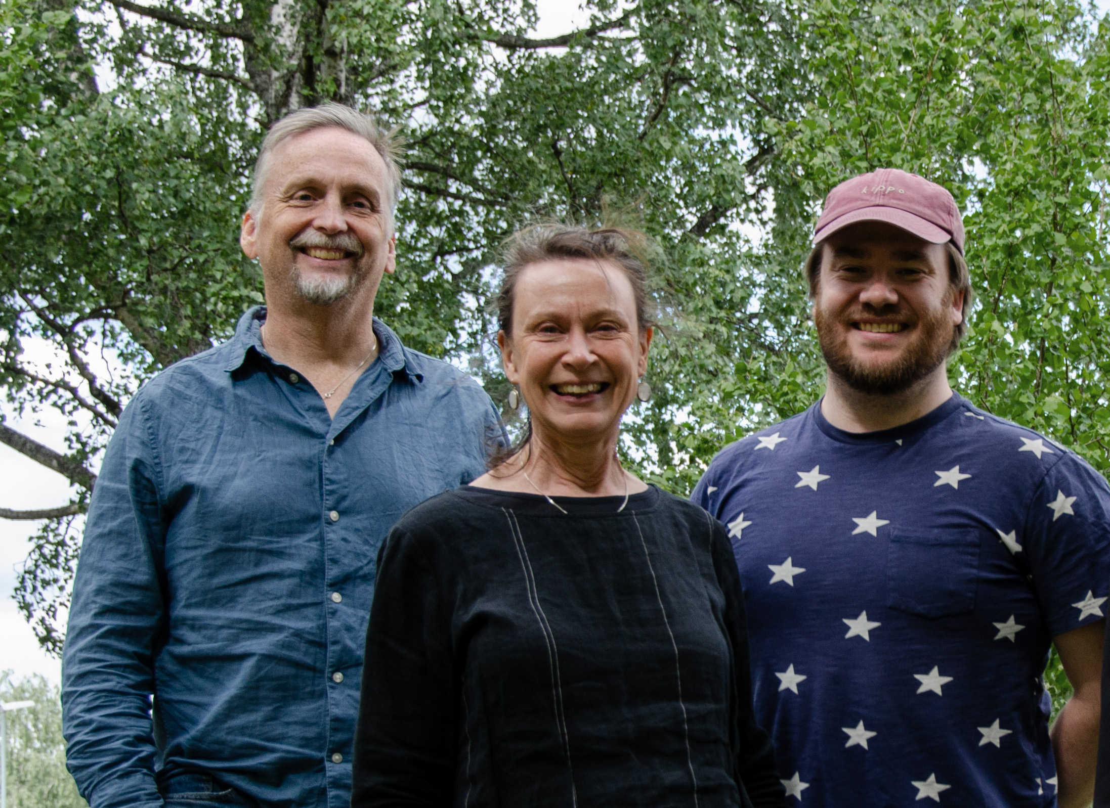 Martin Östergren, Maria Resare och Ludvig Gawell