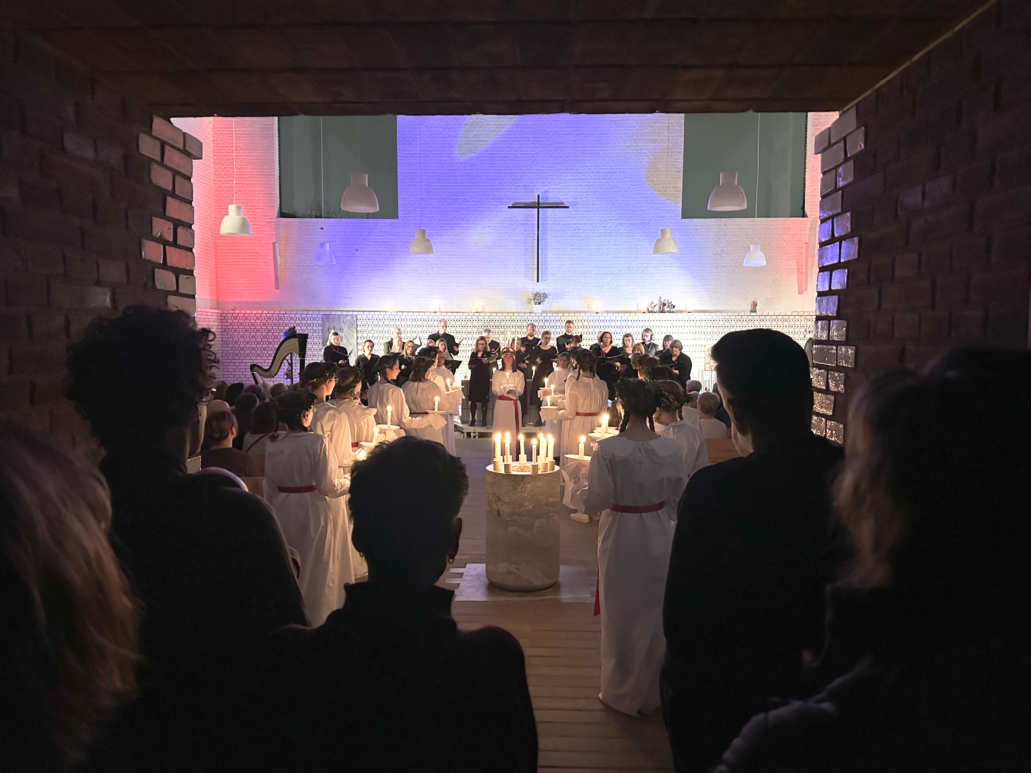 Luciakonsert i Årsta kyrka