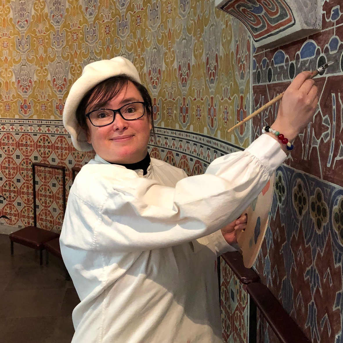 Präst i församlingen som konstnären Filip Månsson (1864–1933) 