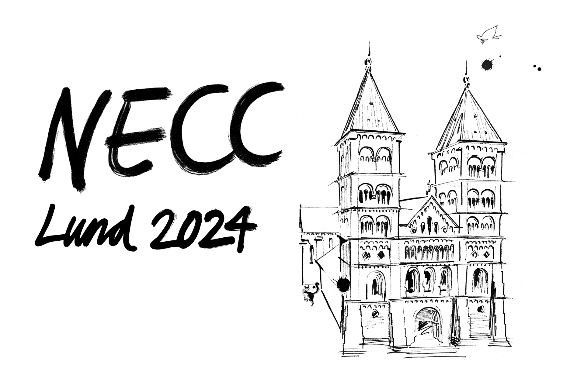 Illustration av Lunds domkyrka.