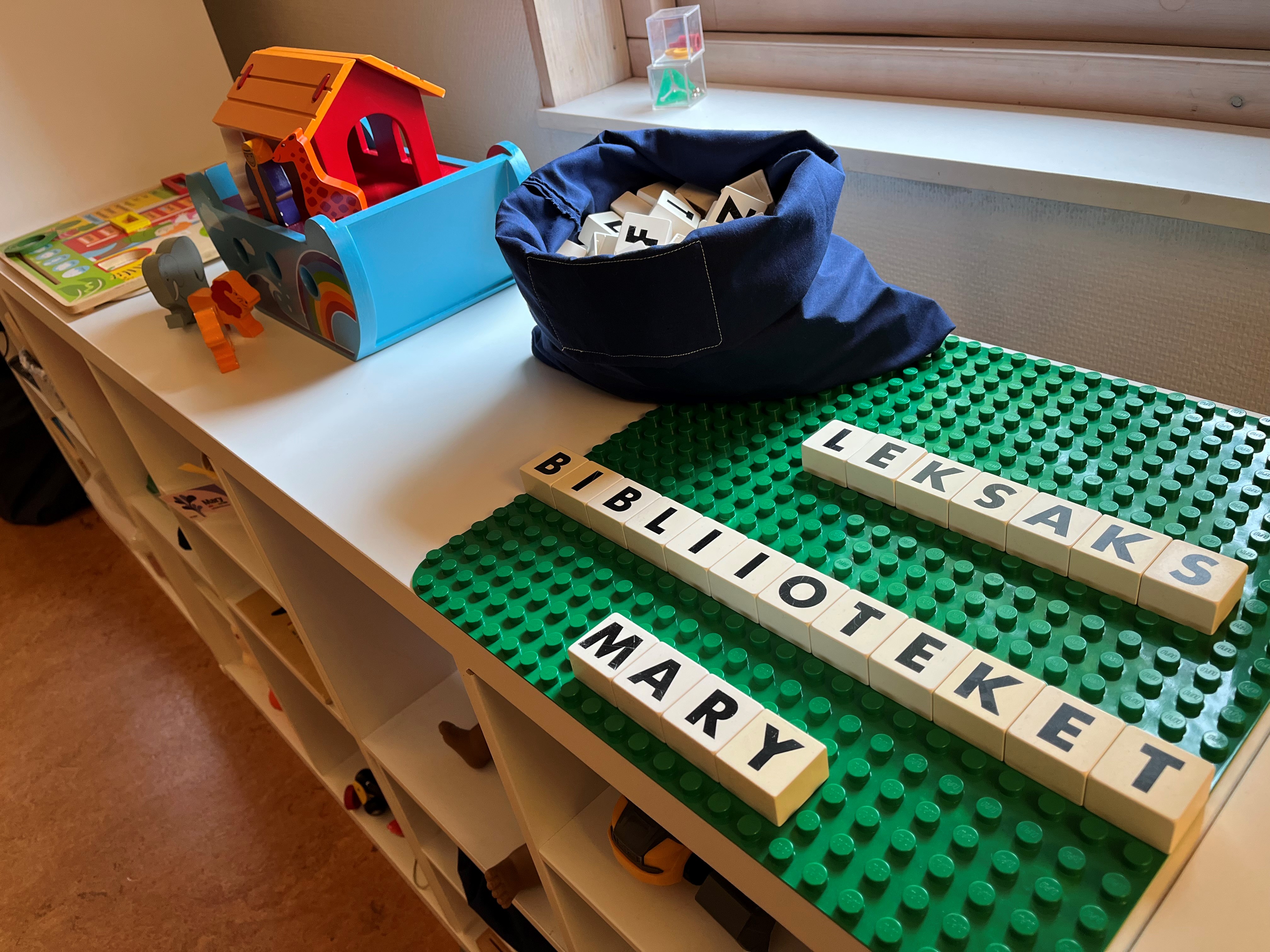 Leksaker på Leksaksbiblioteket