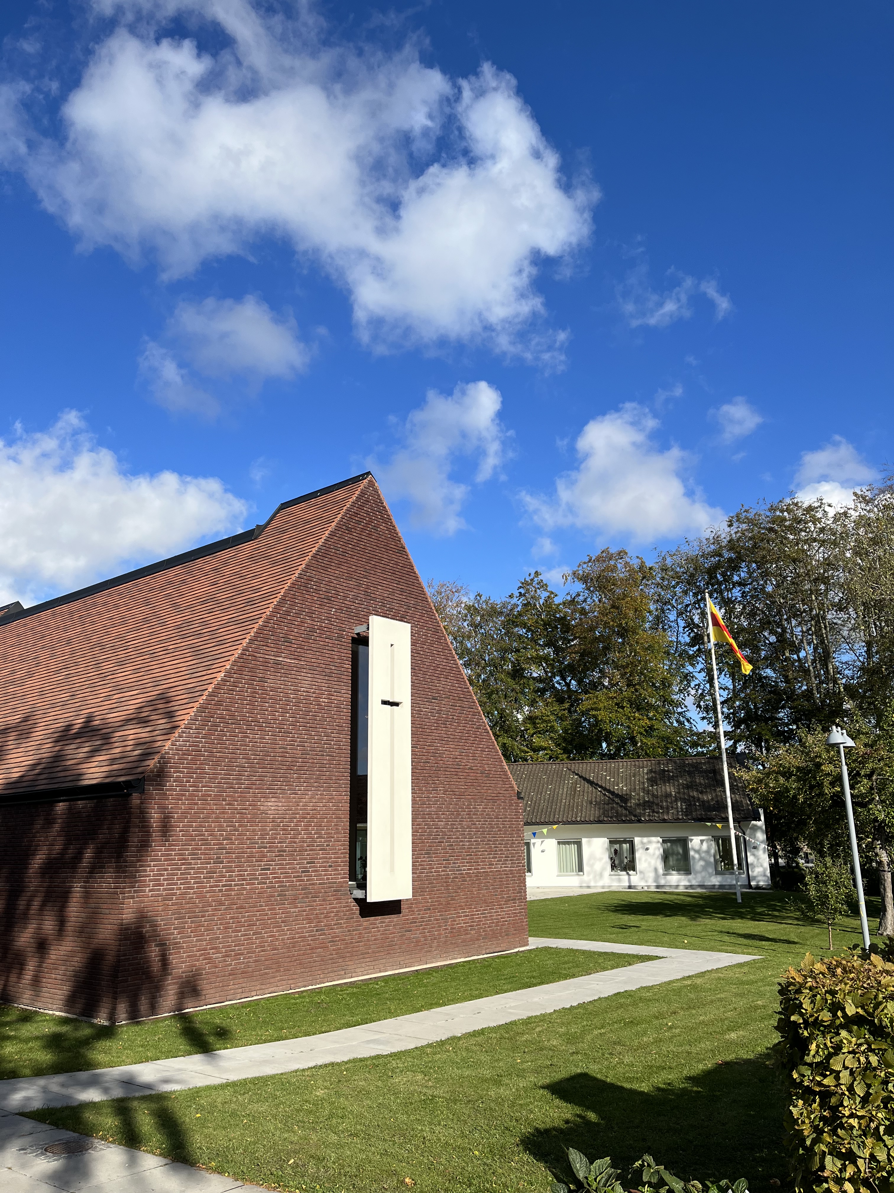 Exteriör Torns församlingsgård