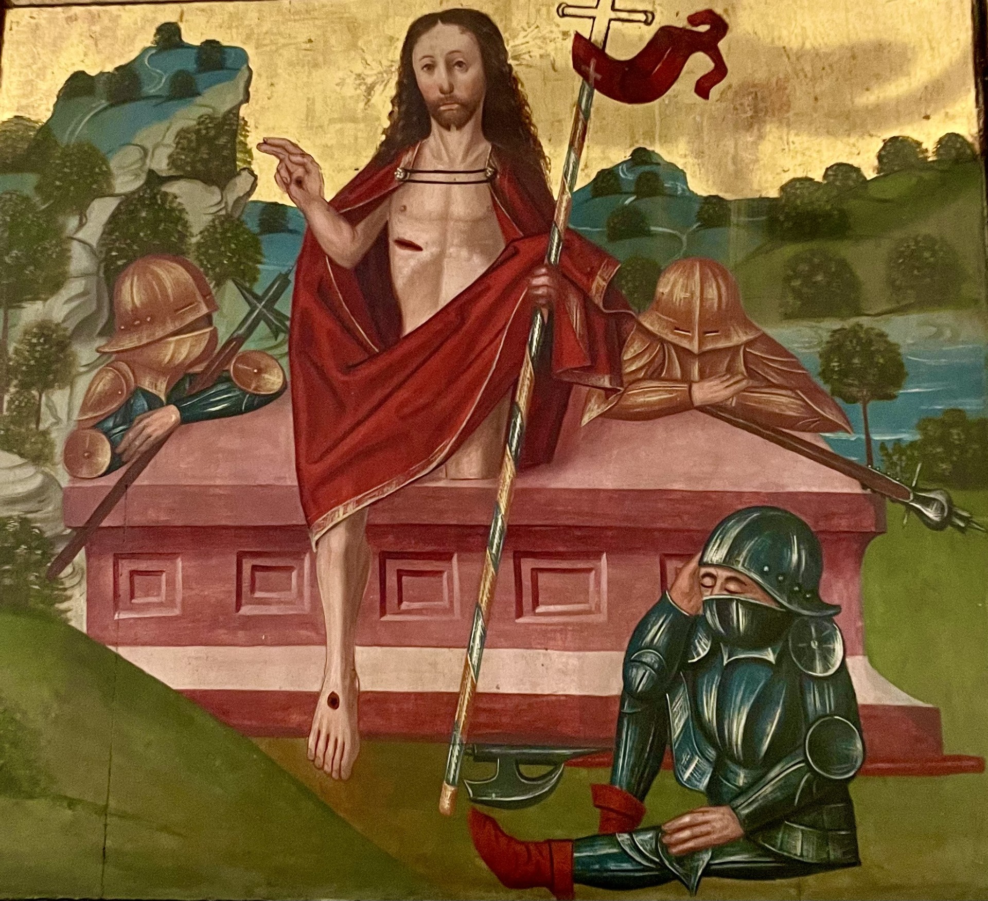 Altarskåp i Huddinge kyrka