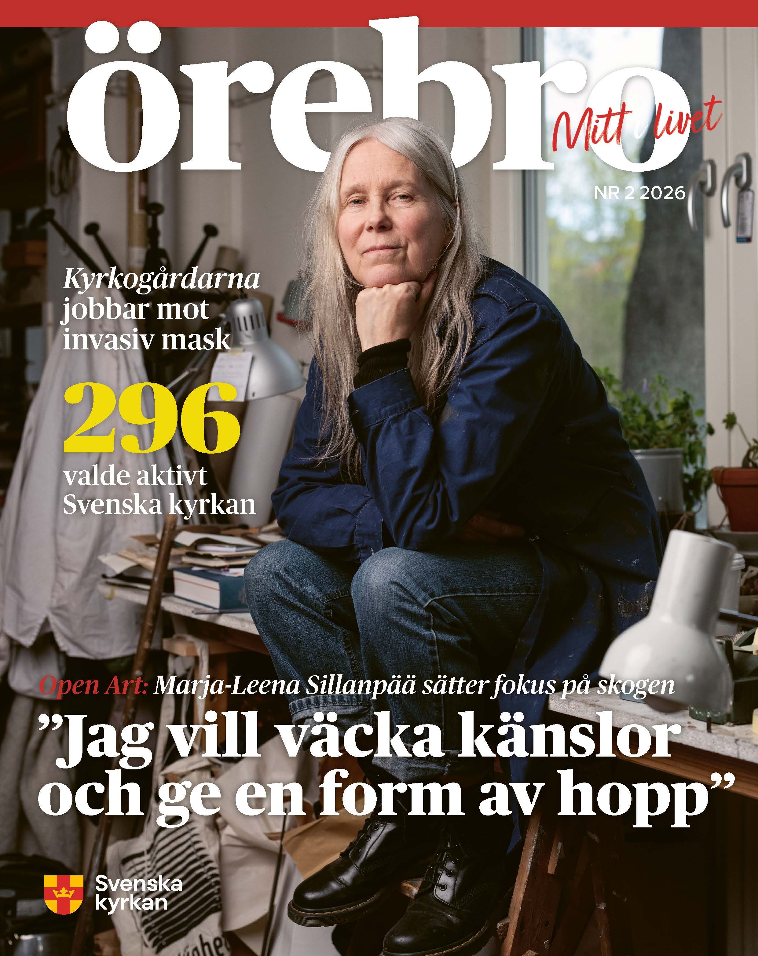 Omslag på magasin
