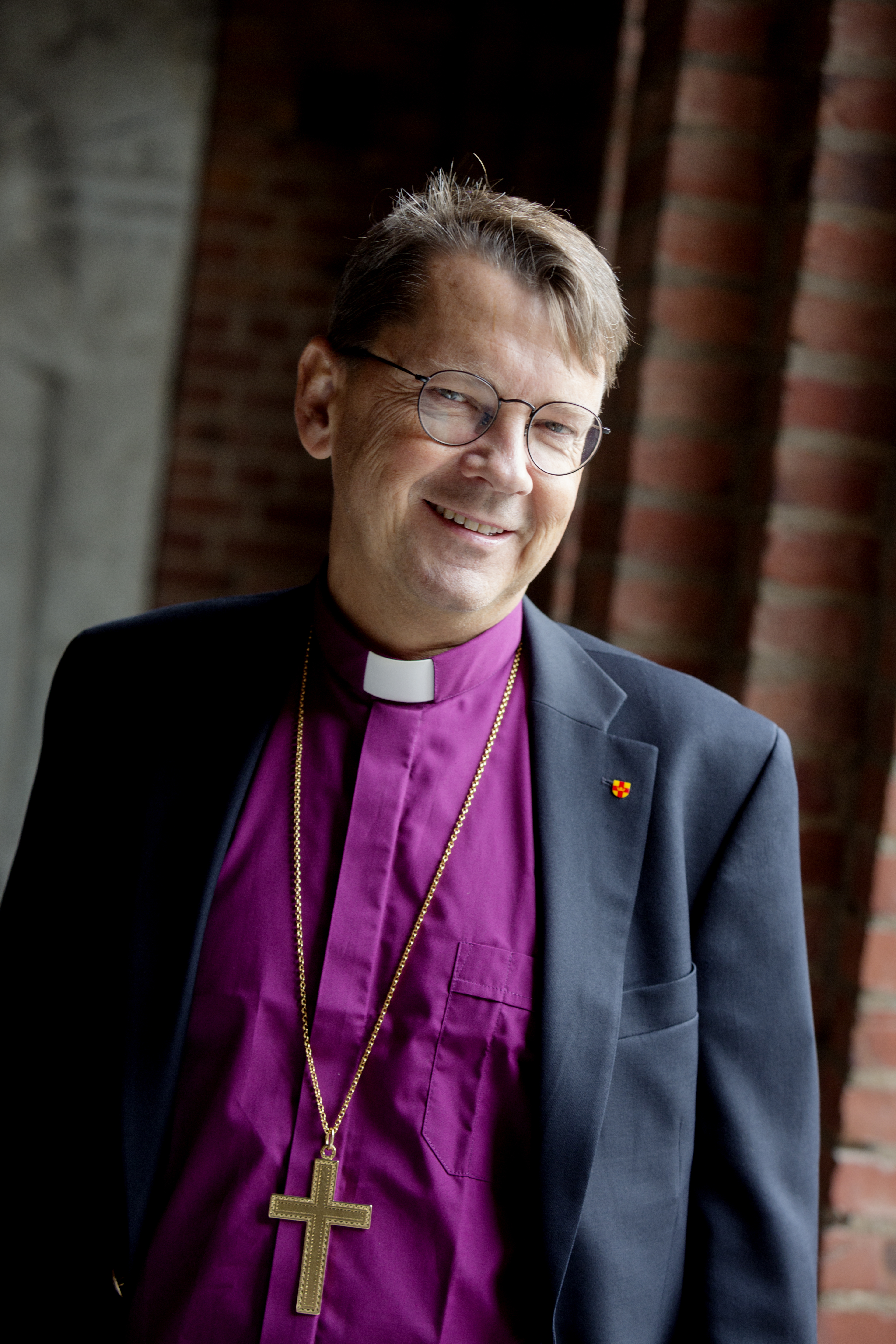 Porträttbild på biskop Johan Tyrberg.