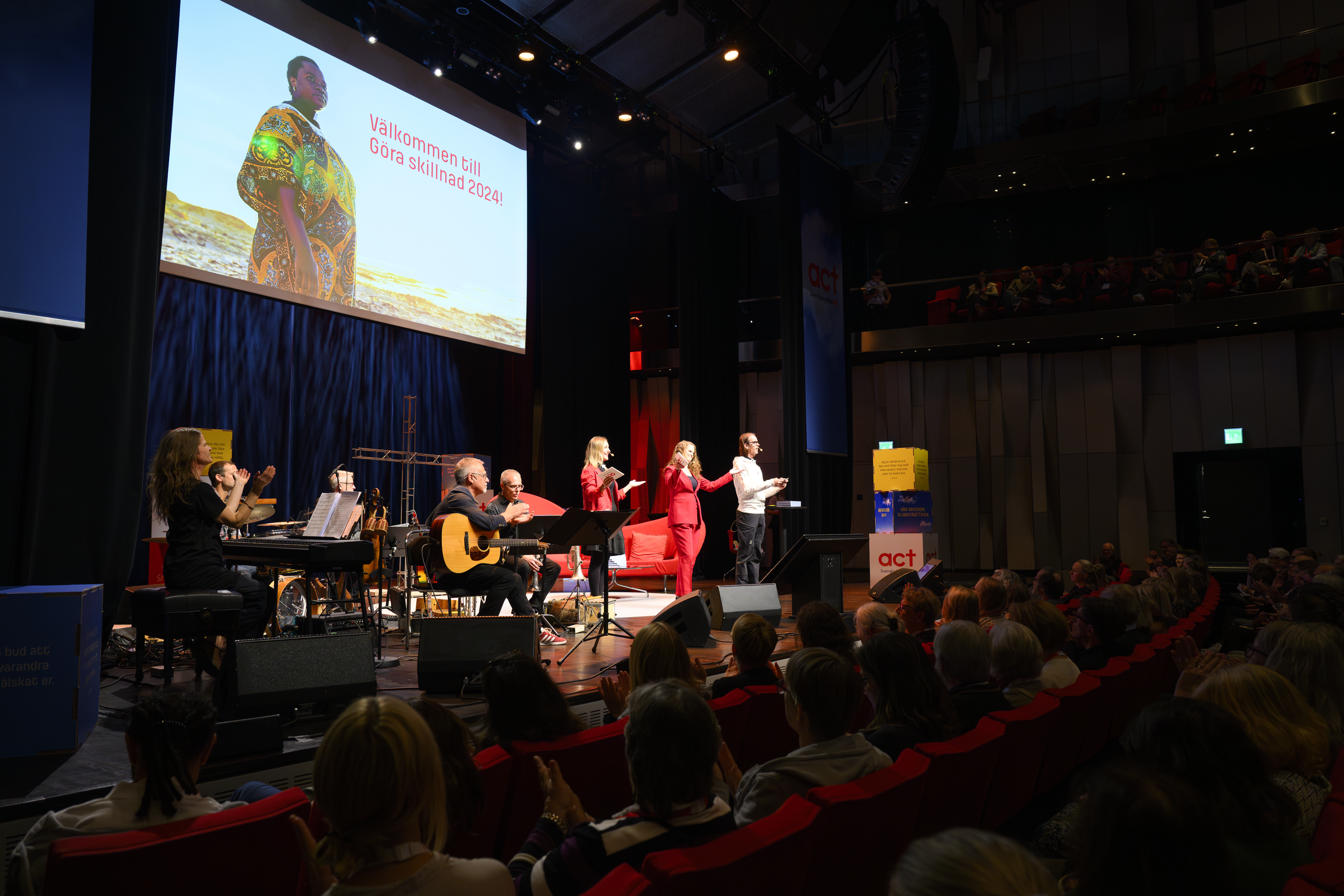 program från Stora scenen.