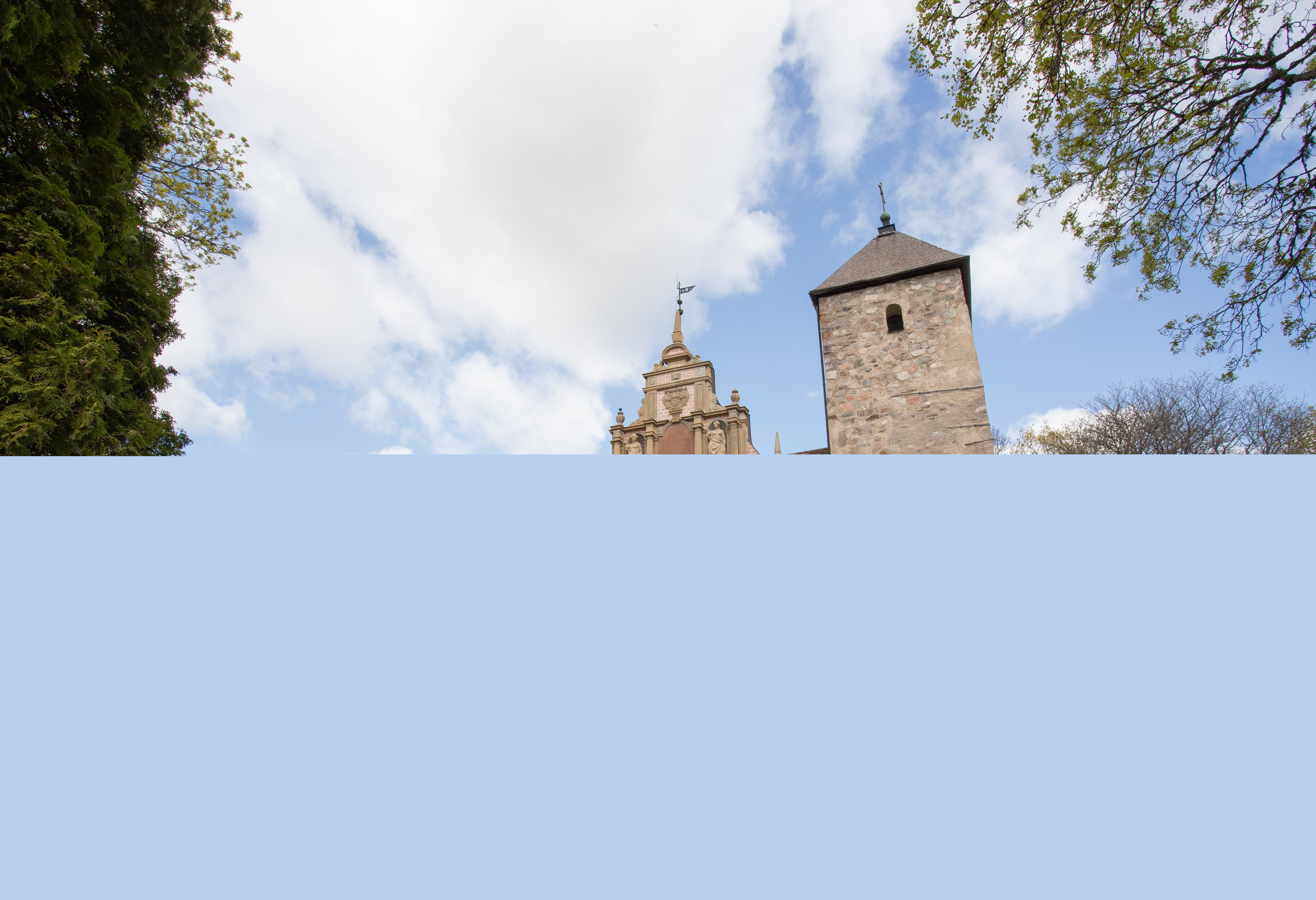 Ett fotografi av Norrsunda kyrka